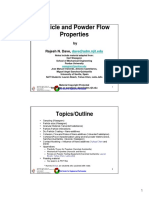 Particle and Powder Flow Characterization PDF