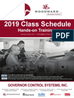 GCS 2019 Training Schedule