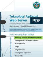 Materi Teknologi Aplikasi Web Server Hendri Winarto RPL SMKN 1 Pacitan