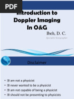 Doppler Waveform Patterns Explained | PDF | Vein | Cardiovascular System