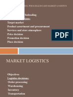 Managing Retail, Wholesale & Market Logistics