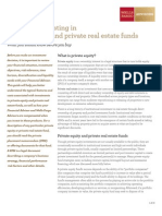 A Guide To Investing in Private Equity and Private Real Estate Funds