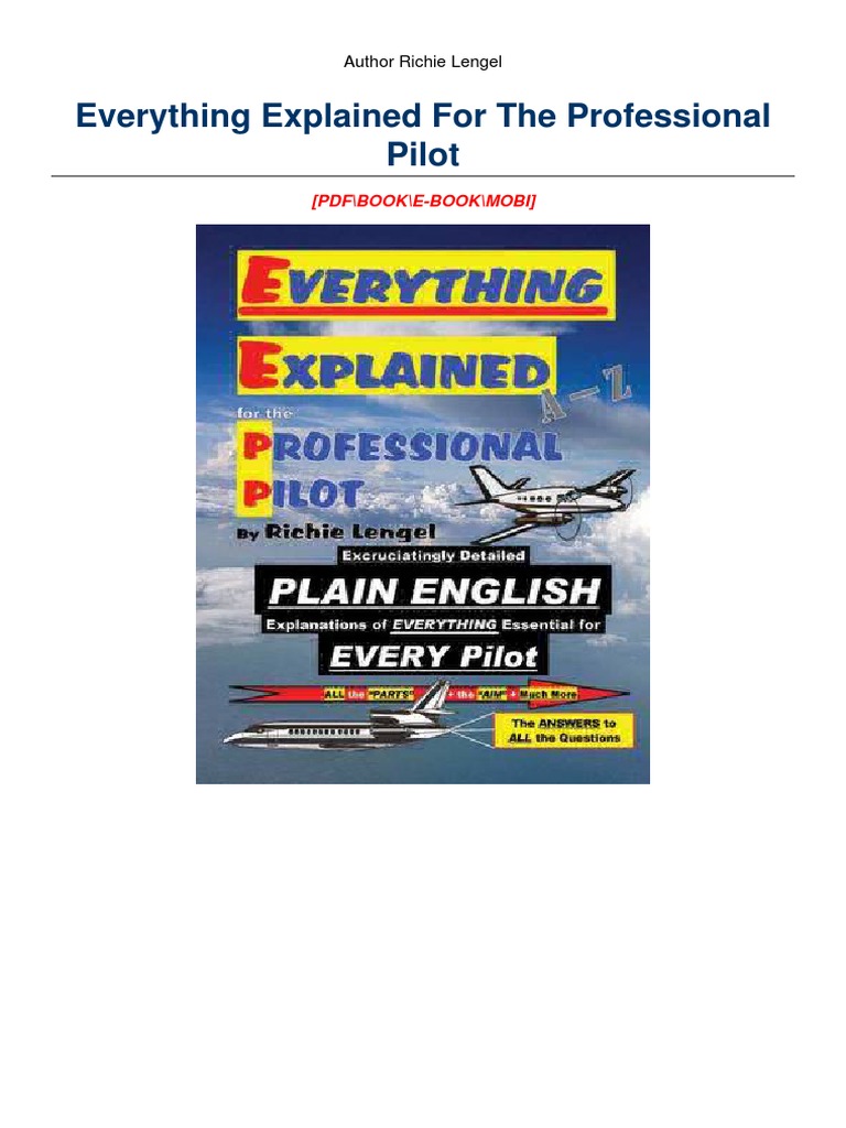 pdfeverythingexplainedfortheprofessionalpilotpdfbook190621174828