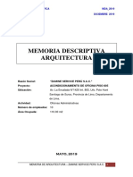 1.-Memoria Descriptiva Arquitectura