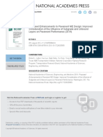 ME Design Effect of Subgrade and Unbound Layers On Pavement Performance - 25583