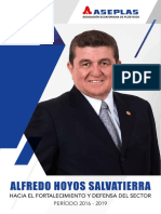 Alfredo Hoyos Salvatierra: Hacia El Fortalecimiento y Defensa Del Sector