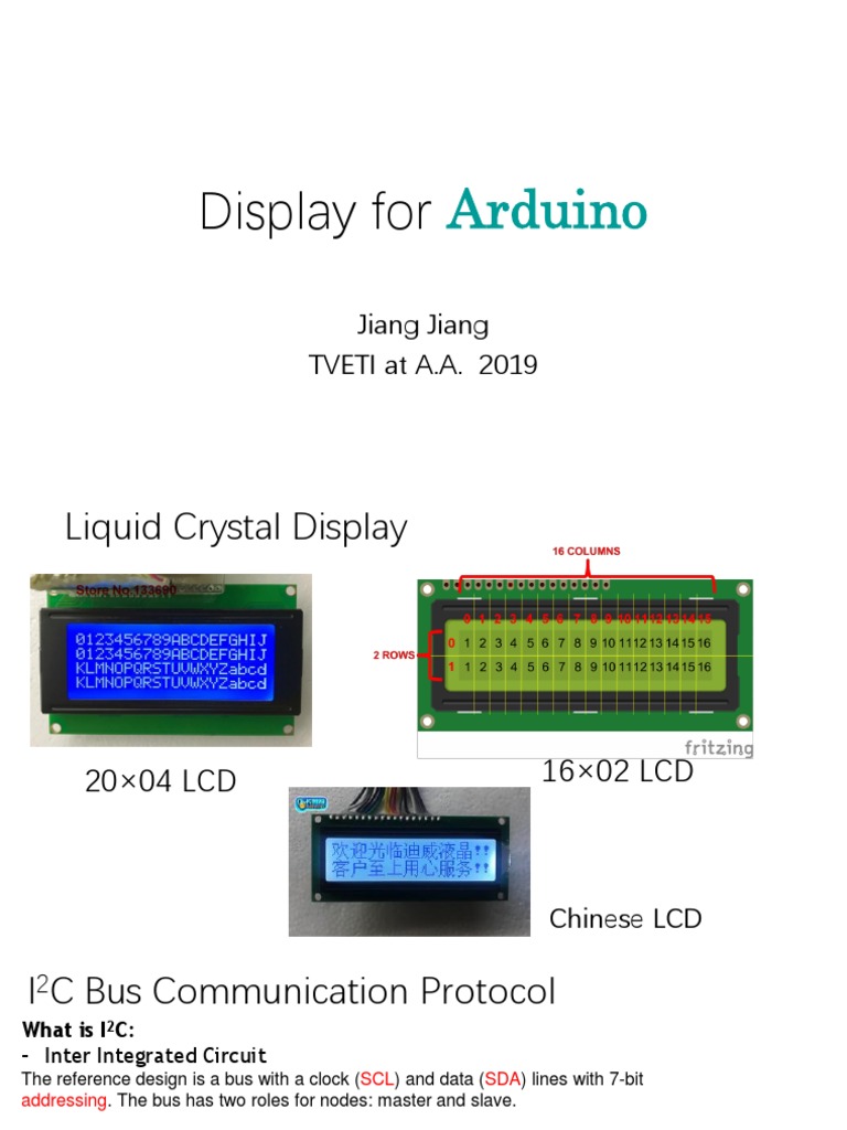 Arduino Course 02 | PDF | Liquid Crystal Display | Electronic Engineering