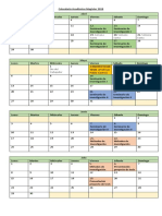 Propuesta Clases Calendario Académico