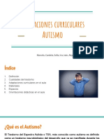 Adaptaciones Curriculares - Autismo