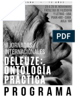 Programa Jornadas Deleuze OP3