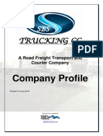Road Freight Company Profile