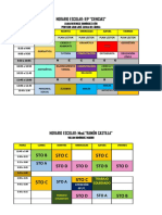 Horario Escolar