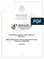 Senasica - Guía Producción Agrícola Orgánicas