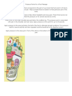 Pressure Points For A Foot Massage