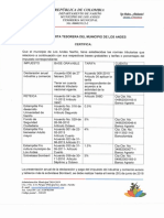 Los Andes 9448 - Certificado Impuestos 2018013