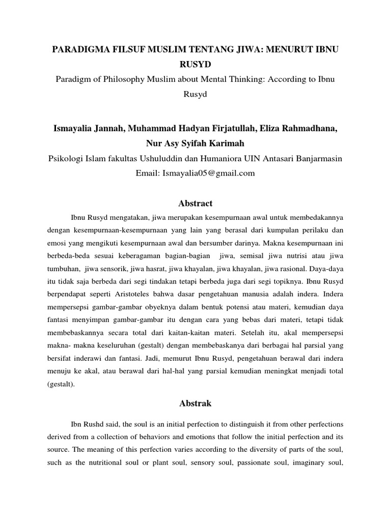Revisi Jurnal Ibnu Rusyd Pdf