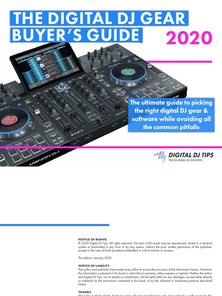 groovebox for windows on Ddjt Gear Guide 2020 Pdf Disc Jockey Sound Production Technology
