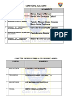 COMITÉ DE AULA 2d0 2019