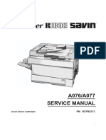 Gestetner 2513 Manual de Servicio