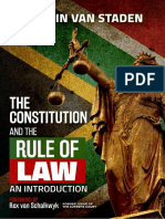 Van Staden The Constitution and The Rule of Law 2019