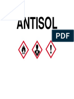 Señalizacion Antisol
