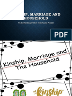 Kinship, Marriage and Household