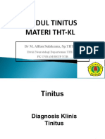 Dr. Alfian - Modul Tinitus PDF