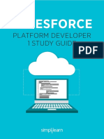 Salesforce Platform Developer 1 Certification Study Guide