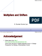 Multipliers Shifters