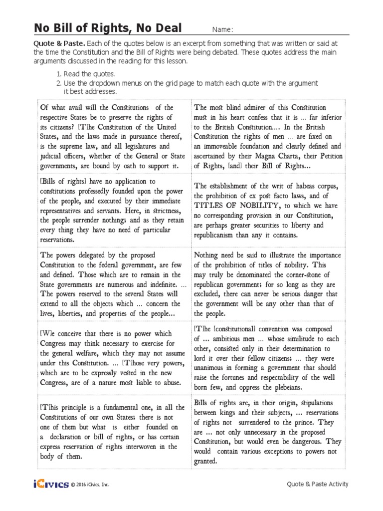 no-bill-no-deal-quote-paste-pdf-united-states-bill-of-rights-federal-government-of-the-united-states