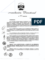 RD - 1069-2010 Instructivo para La Atencion de Emergecias Viales PVN PDF