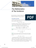 Mathematics of Tax Incidence