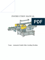 Automatic Double Sides Labeling Machine