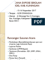 Rencana Expose Sekolah Model Kab Kuningan