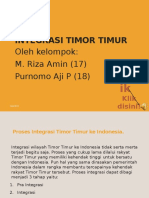Integrasi Timor Timur PDF