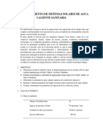 Dimensionamiento de sistema solar ACS Hotel