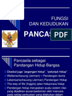 Fungsi Dan Kedudukan Pancasila