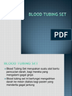 BLOOD TUBING SET Product Knowledge