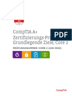 Comptia A 220 1002 Exam Objectives German