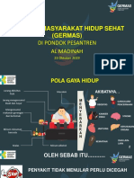 Materi Sosialisasi GERMAS Pondok Pesantren