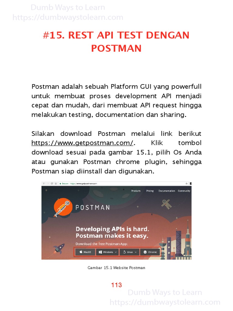 Rest API Postman | PDF