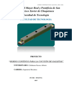 Horno Continuo para La Cocción de Galletas PDF