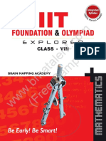 IIT-Foundation Class 8 Maths Sample PDF
