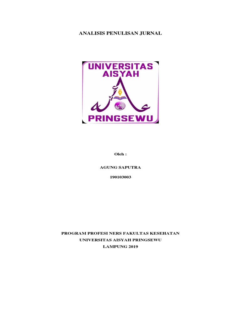 Analisis Jurnal Kebidanan Opppaaaa Pdf