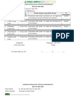 Jadwal Penilaian Tenaga Kesehatan