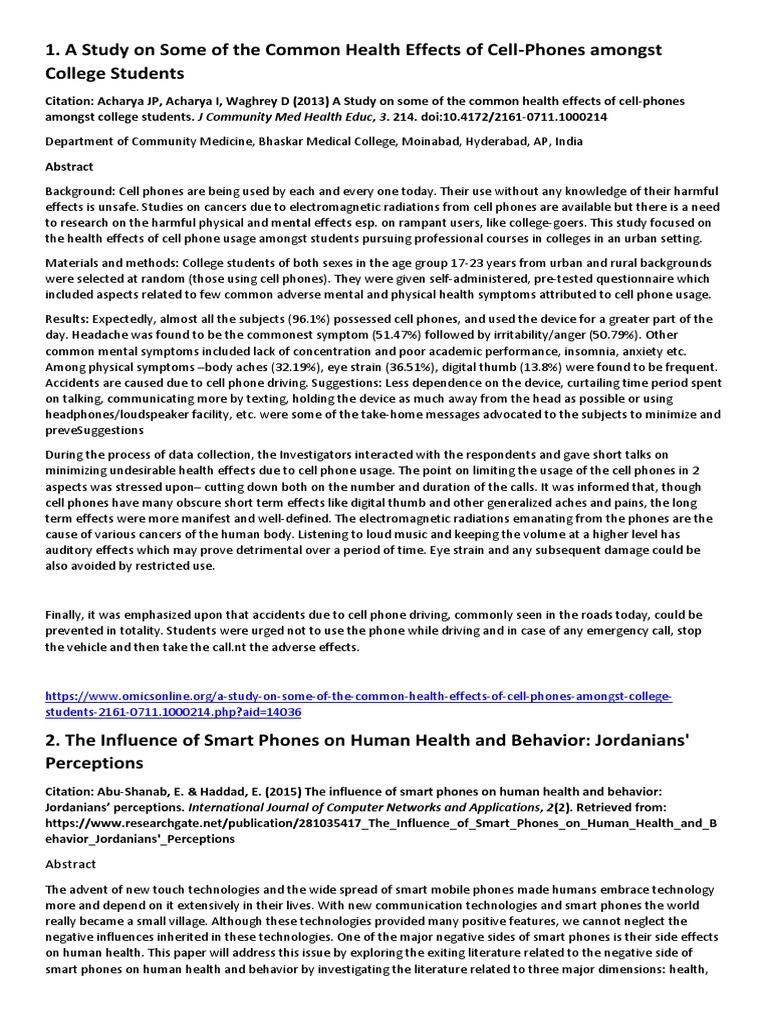 RRL PDF Mobile Phones Dermatitis