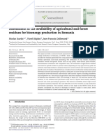 Assessment of the Availability of Agricultural and Forest Residues for Bioenergy Production in Romania