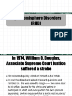 Right Hemisphere Disorders PRL 03