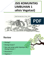 1. Analisis Komunitas Tumbuhan 1