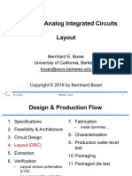 Https://people - Eecs.berkeley - Edu/ boser/courses/240B/lectures/M14 Layout PDF